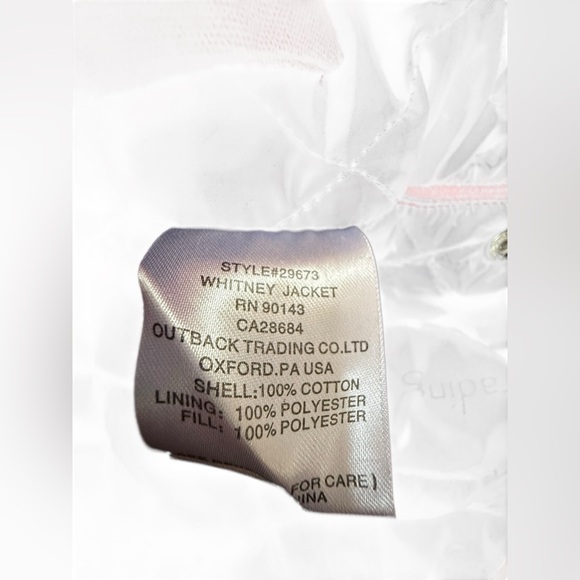 Outback Trading Company Womens Red Whitney Winter Coat Size XL - Picture 11 of 12